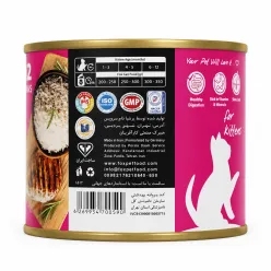 Fox Canned Kitten Pate With Chicken Fillets and Rice ۲00g