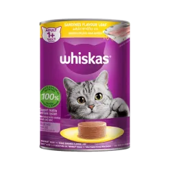 Whiskas Canned Adult Wet Cat Food With Sardine