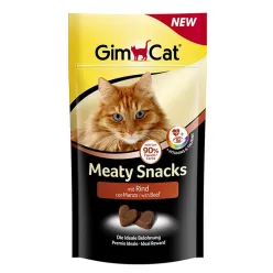 Gimcat Meaty Snacks With Beef Flavor