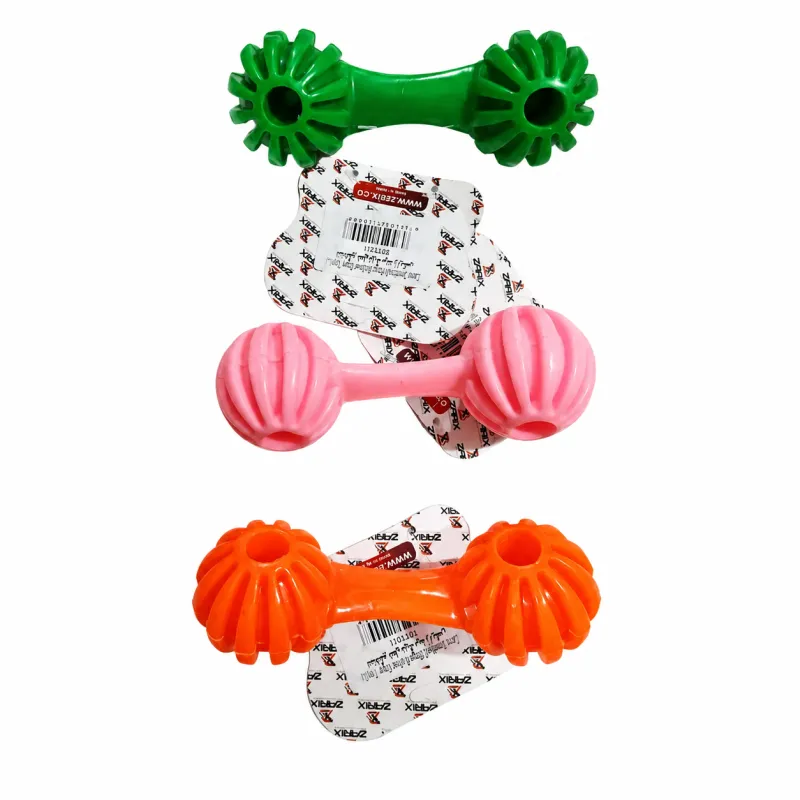 Large Dumbbell Dental Dog Toy | Durable Chew Toy