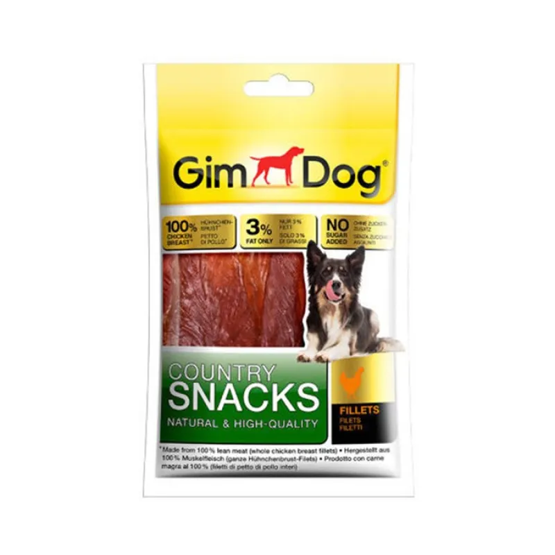 GimDog Snack Special For Dogs With Chicken Fillet Taste