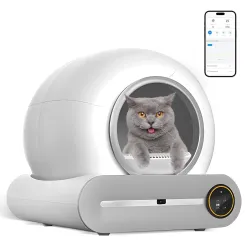 Self-Cleaning Cat Litter Tray, Automatic Cat Litter Tray