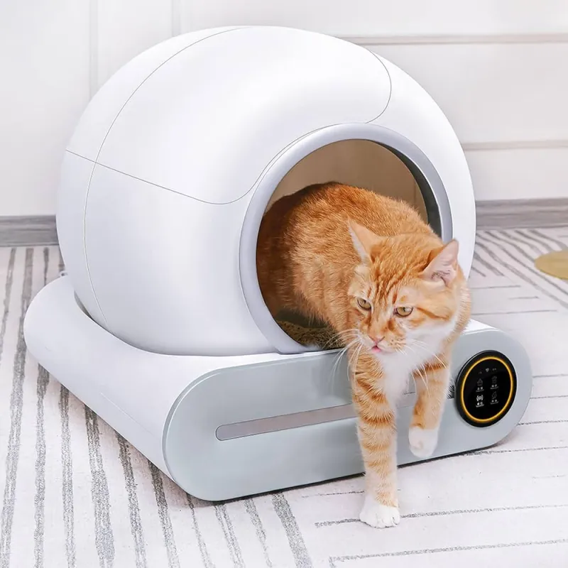 Self-Cleaning Cat Litter Tray, Automatic Cat Litter Tray