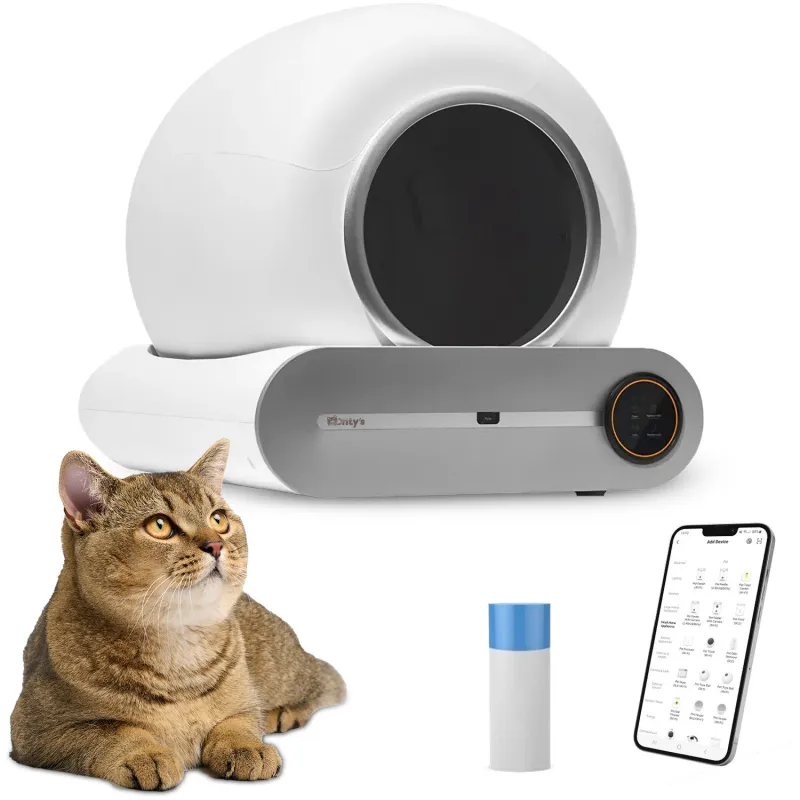 Self-Cleaning Cat Litter Tray, Automatic Cat Litter Tray