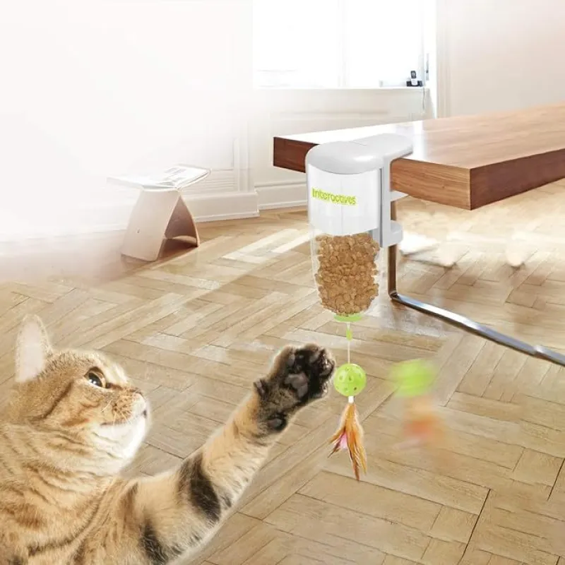 AFP Interactive Cat Treat Dispenser Slow Feeder Toys