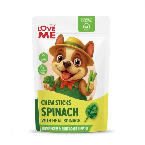 Love Me Chew Stick Spinach 60gr