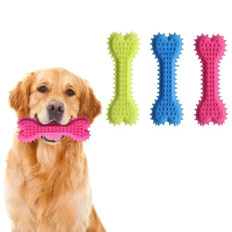 Spiky Bone Dental Chew Toy for Dogs 15 cm