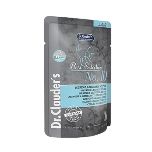 Dr. Clauders Best Selection Sterilised Cat herring, shrimp and chia