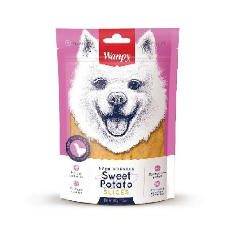 Wanpy Sweet Potato Slices Treat for Dogs