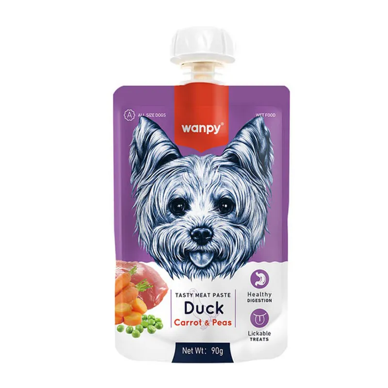 Wanpy Dog Pudding With Duck &amp; Peas &amp; Carrot Flavor