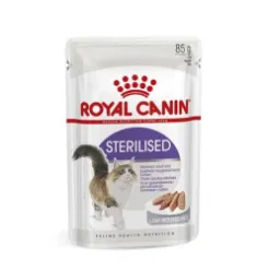 Royal Canin Sterilised Pouch Adult Wet Cat Food In Sauce