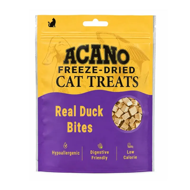 Acano Premium Freeze Dried Real Duck Bites for Cats
