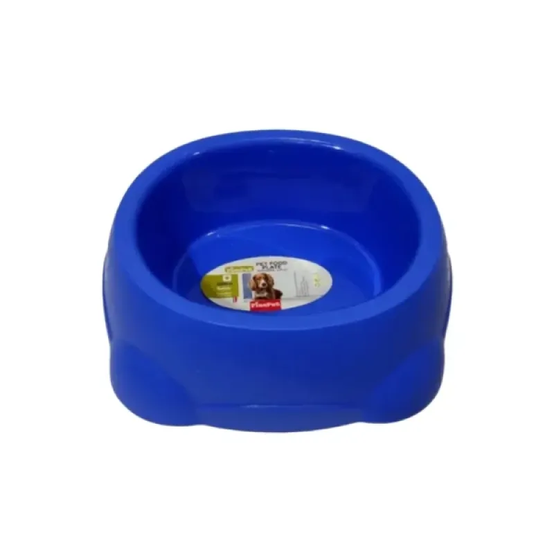 U Pet Plastic Food Plate for Dogs and Cats