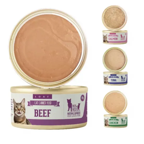 Pack'n Pride Cat Canned Food Pate Salmon
