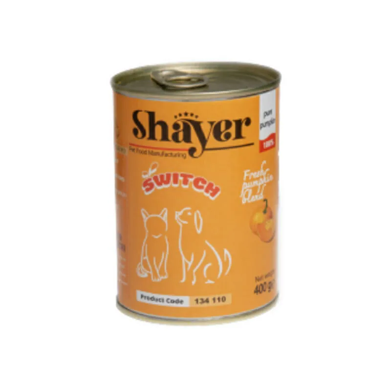 Shayer Switch Fresh Pumpkin Blend Food Transition Supplement for Dogs & Cats