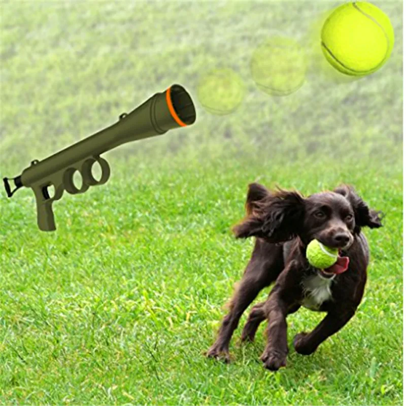 Pet Dog Funny Toy Ball Launcher Thrower Training
