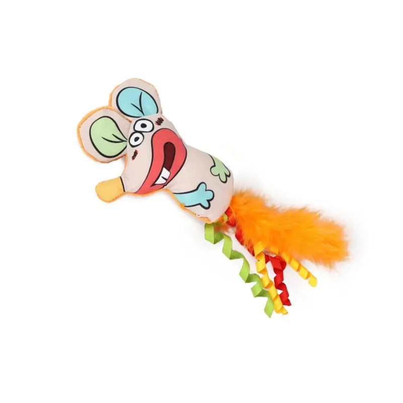 AFP CAToon Thick Lip Mouse Cat Toy