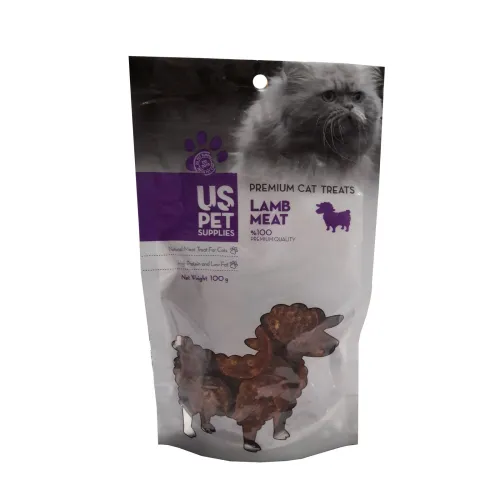 US Pet Supplies Premium Cat Treat Filled Crisp with Lamb