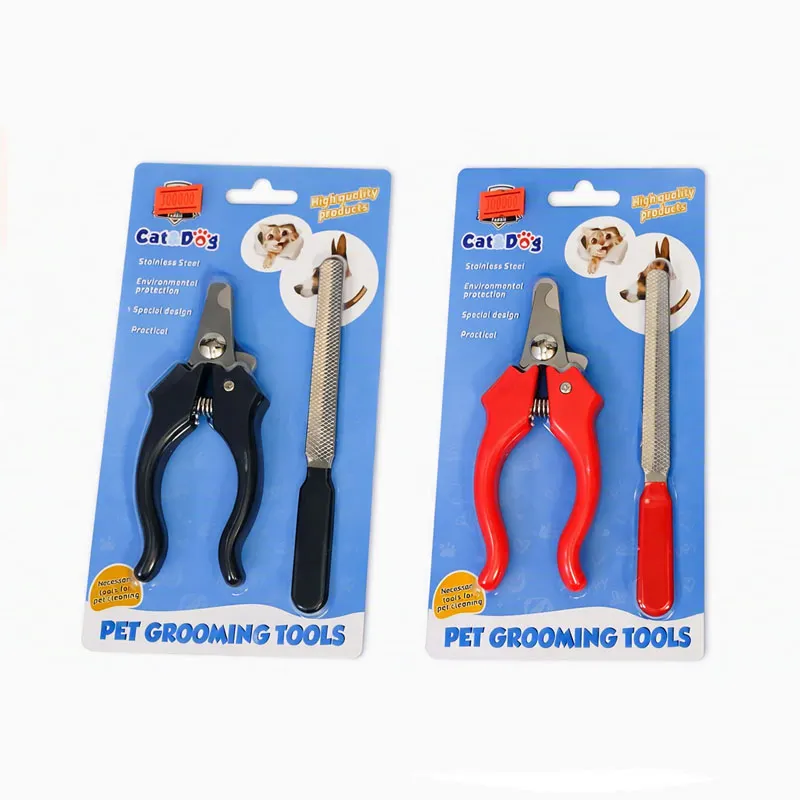Feddie Pet Nail Clipper with File for Cat and Dog
