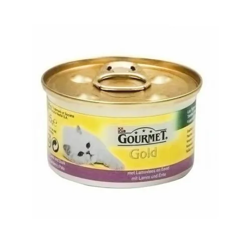 Gourmet Gold Pate Canned Adult Wet Cat Food With Lamb &amp; Duck