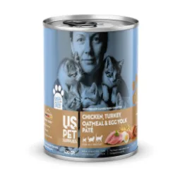 US Pet Supplies Hypermium Goat, Saffron & Sesame Oil Pate Adult Cat Food