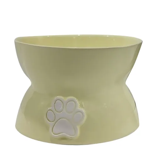 Pet Zarf Luna Elevated Ceramic Cat Bowl