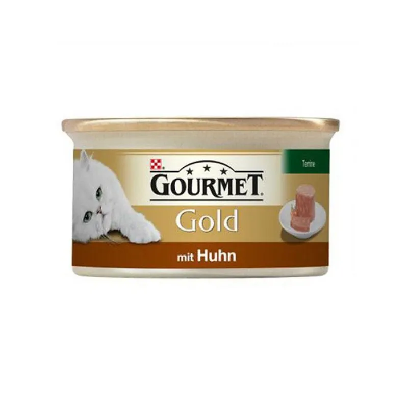 Gourmet Gold Canned Pate Adult Wet Cat Food With Vegetable And Chicken