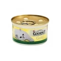 Gourmet Gold Pate Canned Adult Wet Cat Food With Rabbit &amp; Carrot 