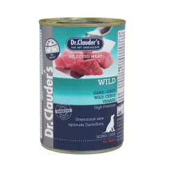 Dr. Clauder's Selected Meat Wild Game Canned Adult Dog Food