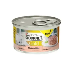 Gourmet Gold Chunk Canned Adult Wet Cat Food With Salmon Flavor