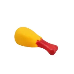 PetVoQue Chicken Drumstick Squeaky Latex Pet Toy