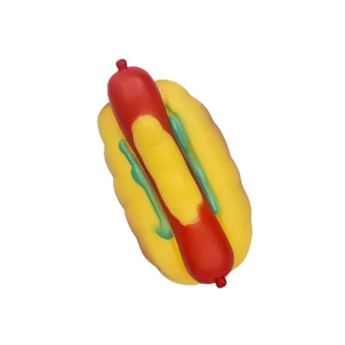 PetVogue Squeaky Hot Dog Toy for Dogs