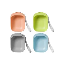Waterbowl Portable Silicone Pet Water Bowl Bottle Attachment