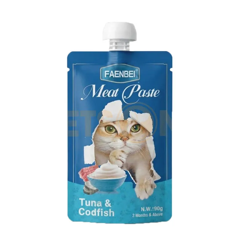Faenbei Meat Paste Cat Treat Tuna & Codfish