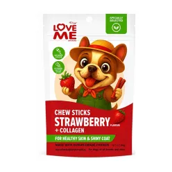 Love Me Chew Stick Strawberry 60gr
