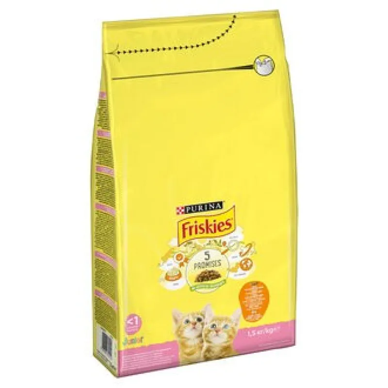 Friskies Kitten Dry Food With Chicken And Milk And Vegetable