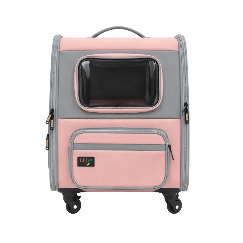 Lillet Pet Trolley Carrier Bag for Dogs & Cats