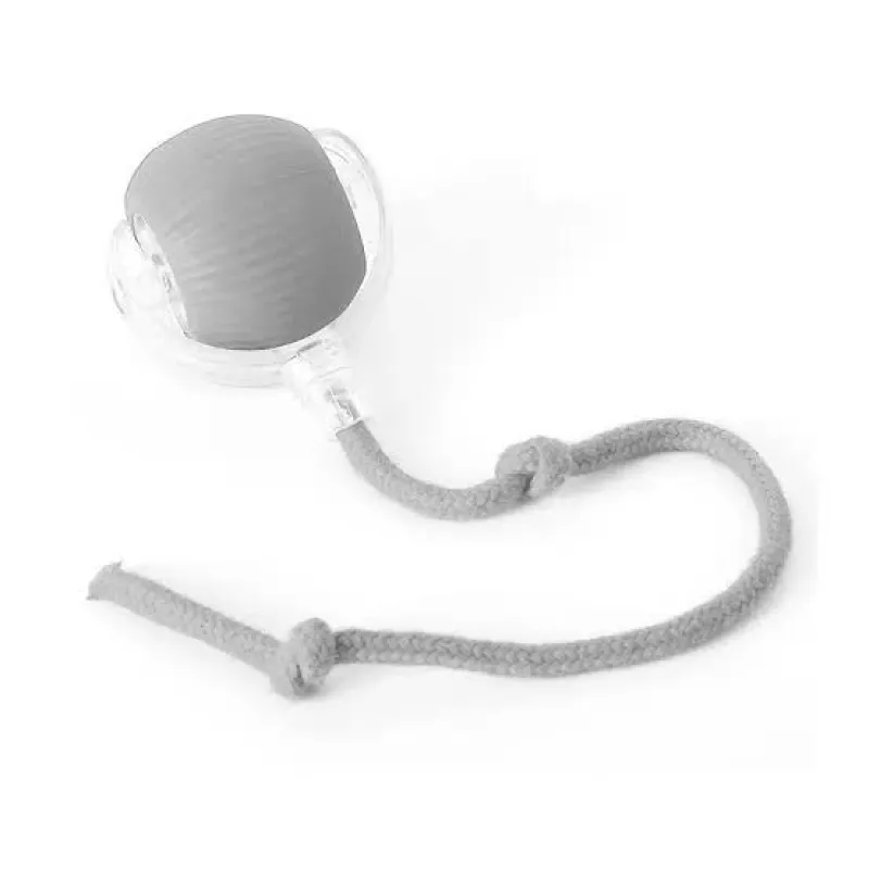 Smart Interactive Rolling Ball Pet Toy with Rope Tail