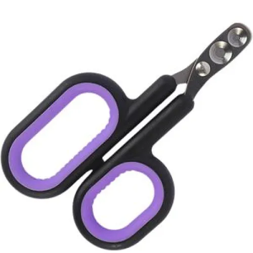 Pet Nail Clipper with Oval Loop Handle for Dogs and Cats