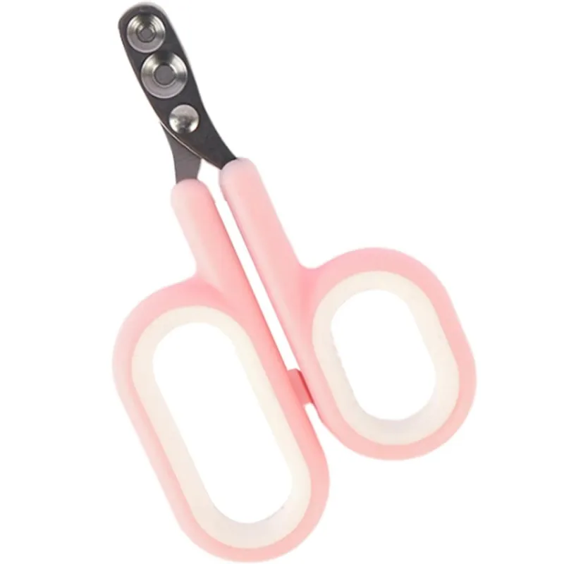 Pet Nail Clipper with Oval Loop Handle for Dogs and Cats