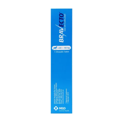 Bravecto Flea and Tick Chew for Large Dogs