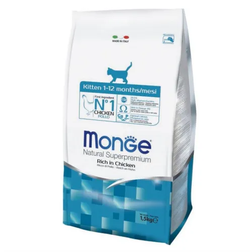 Monge Natural Superpremium Kitten Rich in Chicken