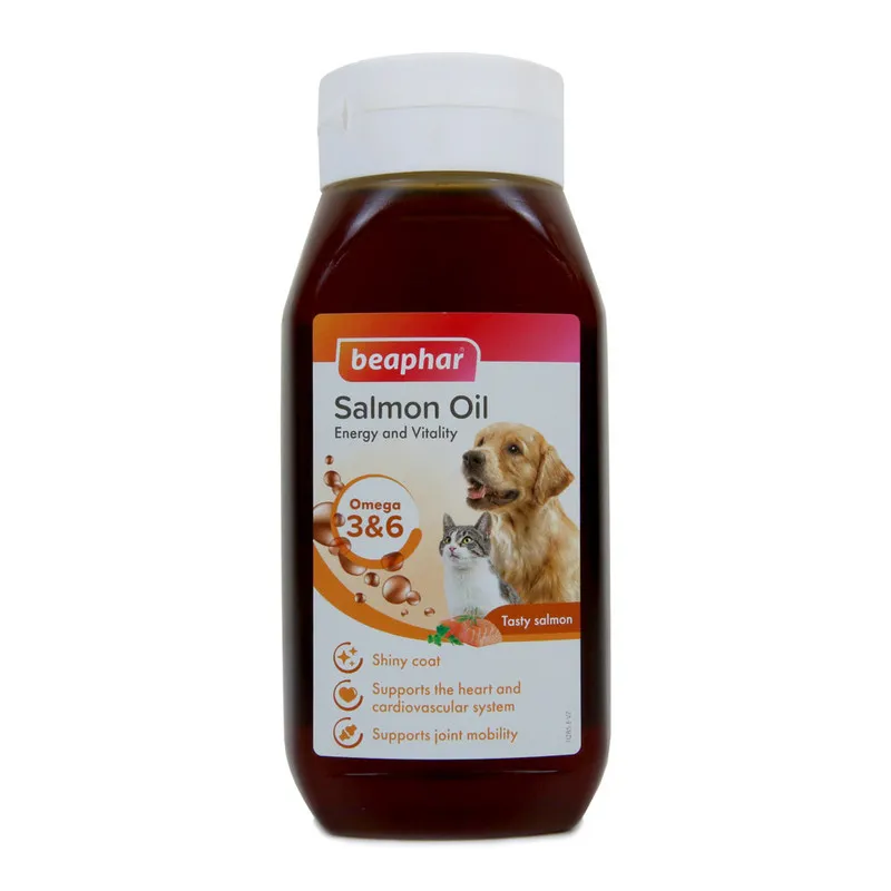 Beaphar Salmon Oil for Cats and Dogs