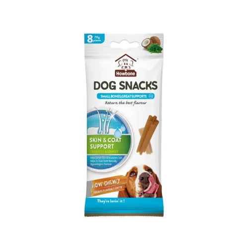 Howbone How Chewy Dog Snack Flower Skin & Coat Support