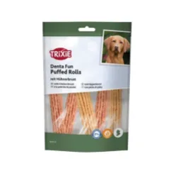 Trixie Denta Fun Puffed Rolls with Chicken Breast