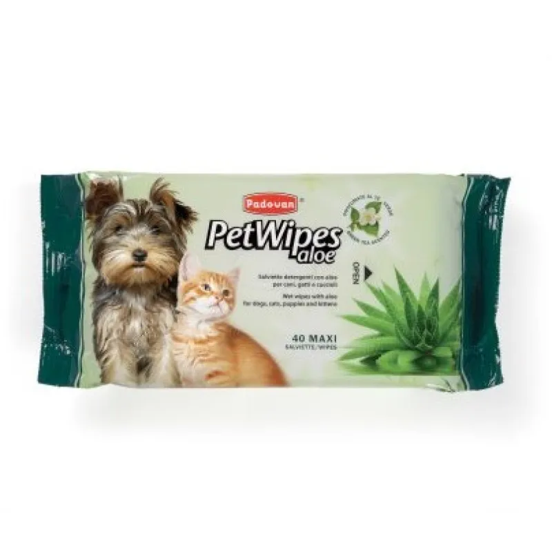 padovan Pet Wipes Aloe