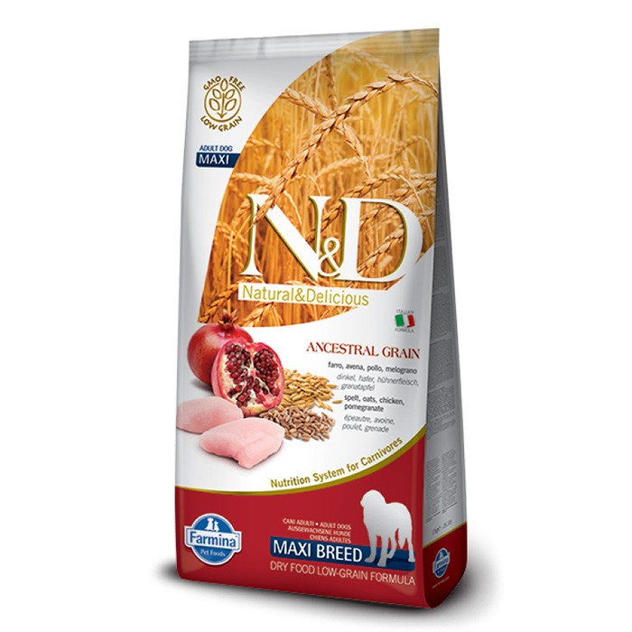 N&amp;D Large Breed Adult Dry Dog Food With Chicken &amp; Pomegranate 