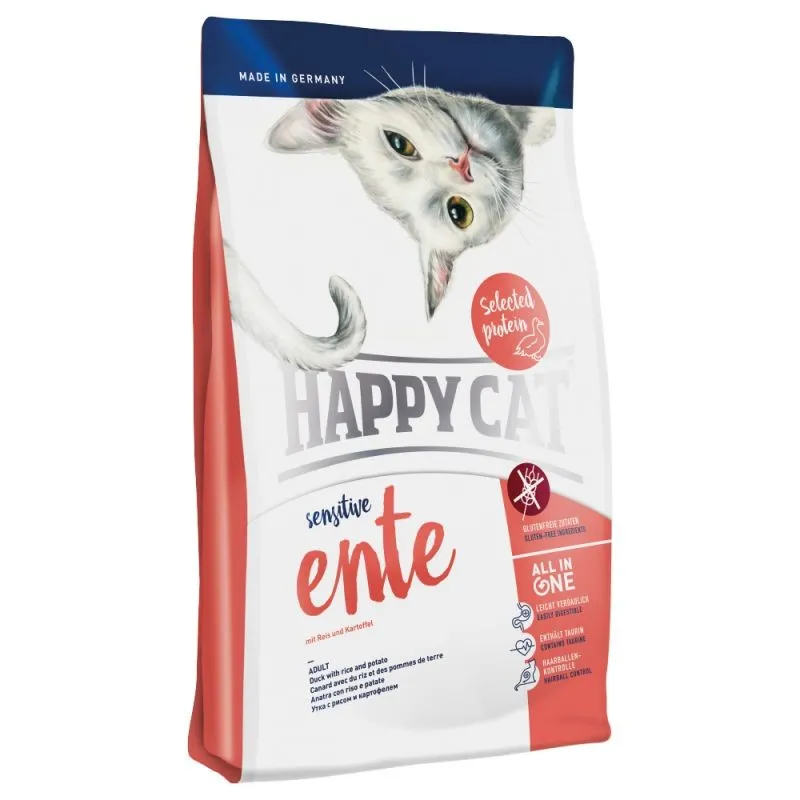 Happy Cat Sensitive Adult Duck Dry Food