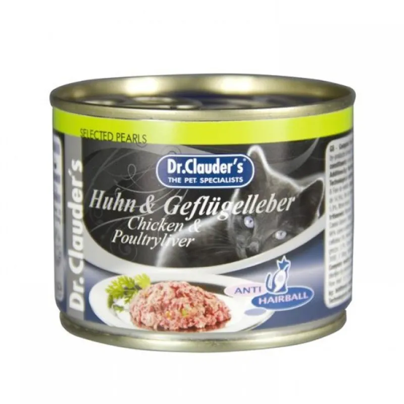 Dr.Clauders Anti-Hairball Chicken &amp; Poultry Liver