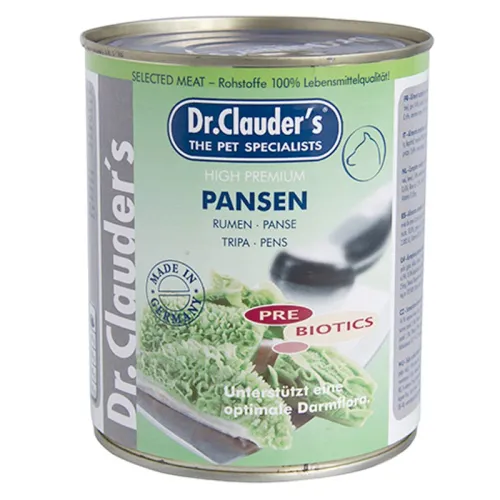 Dr.Clauders Canned For Dog Pre-Biotic With Rumen